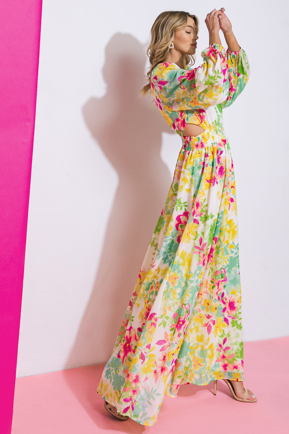 I AIN'T WORRIED WOVEN MAXI DRESS Flying Tomato